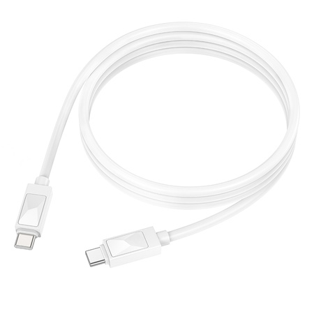 Borofone Kabel BX109 Joy - Typ C na Typ C - 60W 3A 1 metr biały