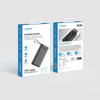 Bateria zewnętrzna (Powerbank) VEGER C20 - 20 000mAh (Micro + Typ C + Lightning 8-pin) czarny (W2047)