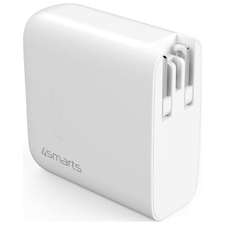 Ładowarka sieciowa 4smarts Flex 65W       2xUSB-C + 1xUSB-A biały