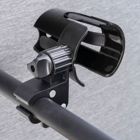 Uchwyt na bidon z zestawem montażowym FSCGE-105 czarny