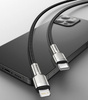 Baseus Cafule Series Metal Data Cable Type-C to iP PD 20W 2m Black