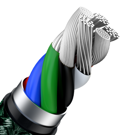 Baseus Cafule Series Metal Data Cable Type-C to iP PD 20W 2m Green