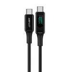 Acefast kabel USB Typ C - USB Typ C 2m, 100W (20V/5A) czarny (C6-03 Black)