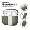 TECH-PROTECT SILICONE APPLE AIRPODS PRO 3 OLIVE GREEN