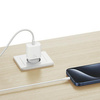 USAMS Ład. siec. 1xUSB-C T65 PD20W (only head) PD Fast Charging biały/white CC226TC01 (US-CC226)