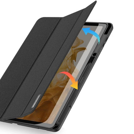 DUX DUCIS Domo - etui składane z miejscem na rysik do Samsung Tab S8 Ultra (X900/X906) czarne