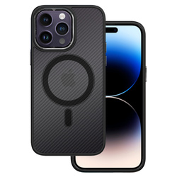 Tel Protect Magnetic Carbon Case do Iphone 13 Pro Czarny