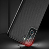 Dux Ducis Fino etui pokrowiec pokryty nylonowym materiałem Samsung Galaxy S22+ (S22 Plus) czarny