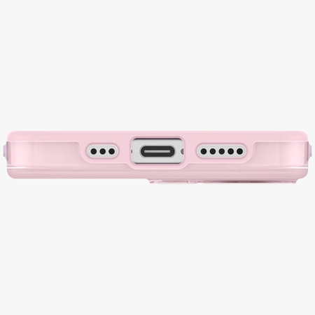 Etui UNIQ Clario do iPhone 17 Magclick   Charging różowy