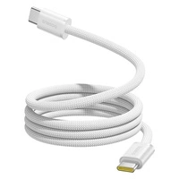 Kabel Baseus Dynamic 4 Pro 100W USB-C - USB-C magnetyczny 1m - biały
