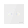 Sonoff T0EU2C-TX two-channel touch Wi-Fi wireless wall smart switches white (IM190314010)