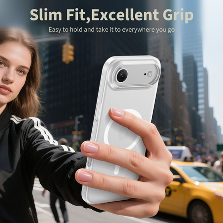 TECH-PROTECT MAGSLIM MAGSAFE IPHONE 17 AIR MATTE/WHITE