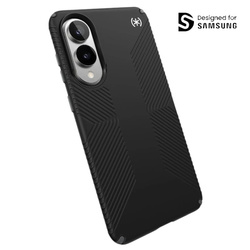 Speck Presidio2 Grip Magnet - Etui Samsung Galaxy S25 Edge MagSafe (Black/Slate Grey/White)