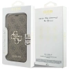 Guess Book 4G Metal Logo Case for iPhone 17 Pro - Brown
