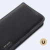 Etui Dux Ducis Hivo na iPhone 16 Pro z klapką i ochroną RFID - czarne