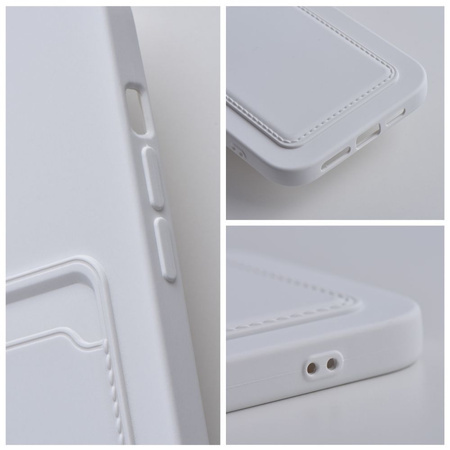 Futerał CARD CASE do IPHONE 7 / 8 / SE 2020 / SE 2022 biały