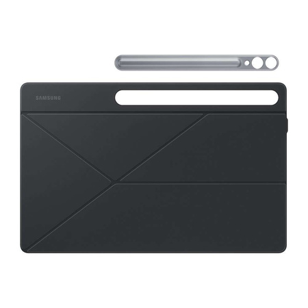 Flip case with stand for Samsung Galaxy Tab S9+ Smart Book Cover - black