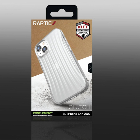 Raptic X-Doria Clutch Case iPhone 14 Rückseite klar