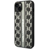 Oryginalne Etui IPHONE 14 PLUS Karl Lagerfeld Hardcase Monogram Stripe (KLHCP14MPGKLSKG) szare