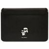 Karl Lagerfeld Hülle KLCS14SAKCPMK 14&quot; schwarz/schwarz Saffiano Karl&amp;Choupette