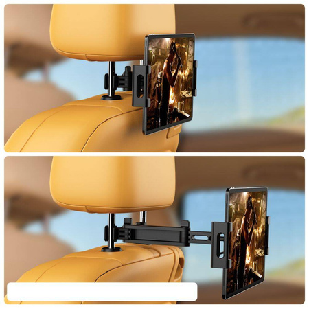Stretchable Headrest Car Mount Tech-Protect black