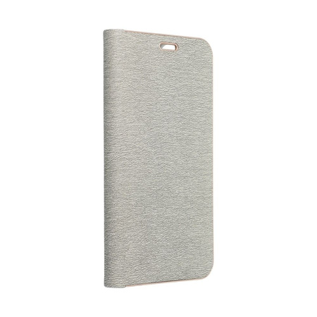 Kabura LUNA Book Gold do SAMSUNG A22 5G srebrny