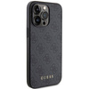 Guess 4G Metal Gold Logo case for iPhone 15 Pro - gray