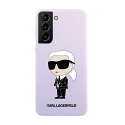 Karl Lagerfeld Silicone NFT Ikonik - Etui Samsung Galaxy S23+ (fioletowy)