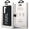 Karl Lagerfeld 3D Rubber Glitter Logo case for Samsung Galaxy S23+ - black