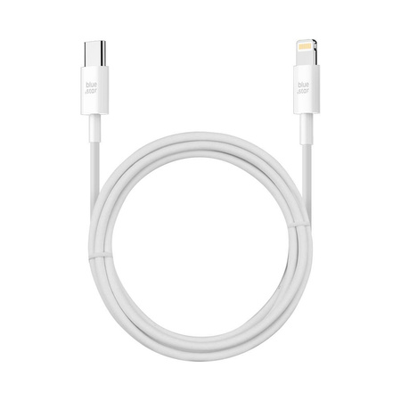 BLUE STAR kabel Typ C do Lightning 2A 12W QC3.0 PA-X12 1 m biały
