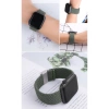 Braided Fabric Strap Bracelet Strap Fabric Band for Apple Watch 38 / 40 / 41 mm - Black