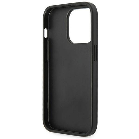 Karl Lagerfeld KLHCP14XGFKPG iPhone 14 Pro Max 6.7&quot; Hardcase silber / silber Glitter Flakes Ikonik