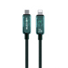 WEKOME WDC-181 Vanguard Series - Kabel połączeniowy USB-C do Lightning Super Fast Charging PD 20W 1.2 m (Zielony)
