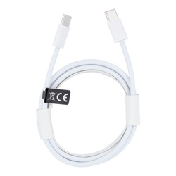 Kabel Typ C do Typ C PD QC3.0 3A 30W HD26 2 m biały