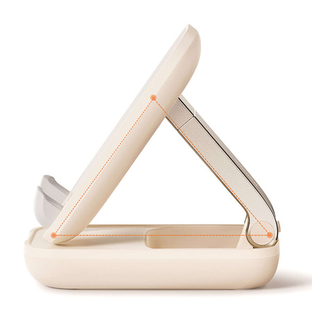 Regulowany stojak na telefon Baseus Seashell Series - czarny