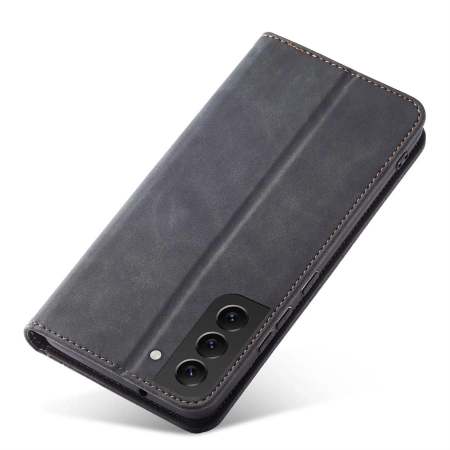 Magnet Fancy Case etui Samsung Galaxy S23+ pokrowiec z klapką portfel podstawka czarne