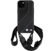 BMW M Edition Carbon Stripe &amp; Strap Hülle für iPhone 15 / 14 / 13 – Schwarz