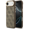GUESS futerał do IPHONE 17 Air kompatybilny z MagSafe GUHMP17MP4MSEGCW (PU 4G W/ Classic) brązowy