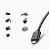 Ugreen zewnętrzna karta sieciowa micro USB 100Mbps do Chromecast 1m czarny (30985)