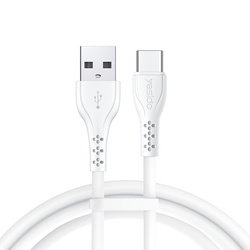 Yesido Kabel CA71 USB-Type-C 3A (20szt.) 18W 1m, WHITE / BIAŁY