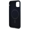 Karl Lagerfeld KLHMN61SCMKCRHK iPhone 11 / Xr 6.1" czarny/black hardcase Silicone Karl & Choupette MagSafe