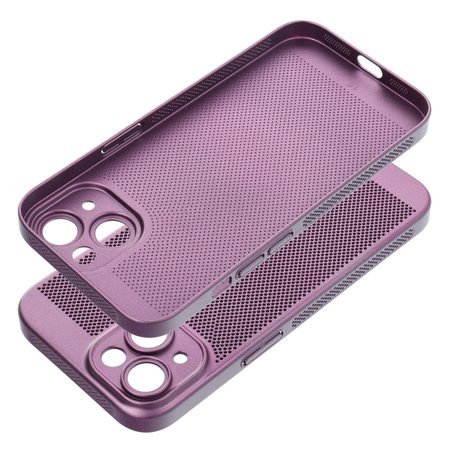 Futerał BREEZY do IPHONE 15 fioletowy