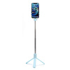Zestaw / uchwyt selfie z pilotem na bluetooth tripod + LED niebieski R1