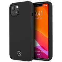 Mercedes MEHCP13SSILBK iPhone 13 mini 5.4 "black / black hardcase Silicone Line