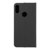 Kabura LUNA Book Carbon do HUAWEI Y6 2019 czarny