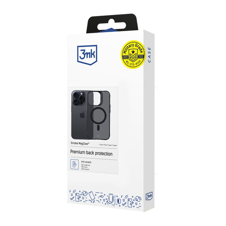 3MK Smoke MagCase iPhone 15 Pro 6.1"