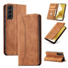 Magnet Fancy Case for Samsung Galaxy S23+ flip cover wallet stand brown