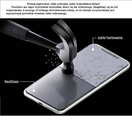 3MK NeoGlass iPhone 7/8 biały white