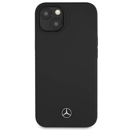 Mercedes MEHCP13SSILBK iPhone 13 mini 5,4" czarny/black hardcase Silicone Line