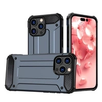 Hybrid Armor Panzerhülle für iPhone 16 Pro – blau